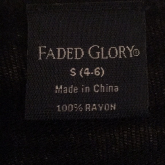 Faded Glory Black Shawl - Picture 9 of 12